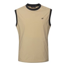 힐크릭 남성골프조끼 H421 남성 에센셜 베스트 1HCVSM4103BEGE_SC