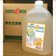 SUNFLOWER洗衣精，溫和配方，深層洗淨，持久留香，全家適用, 1箱