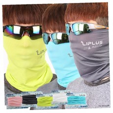 자외선차단 운동용 앞면 마스크 얼굴바람막이 얼굴마스크 낚시마스크, 리플러스 액티비티 멀티스카프 스카이, 1개, 상세페이지 참조