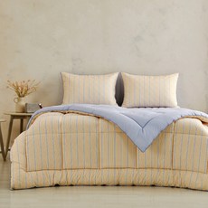 [MODERN HOUSE 중계점] 스웰 알러지케어 리버시블 퀸 차렵이불 옐로노트 200x230 CV0226008