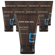 에브리맨잭 페이스 로션 앤 포스트-셰이브 시그니처 민트, 125ml, 9개