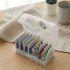 일주일 약 소분 케이스 일본산, 1개, 단일