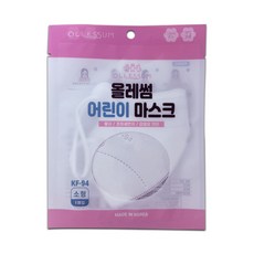 올레썸 어린이 마스크 KF94 개별포장, 화이트, 1개, 1매