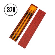 한국화 서예붓 민화붓 캘리그라피 서예, 3개, 대+중+소