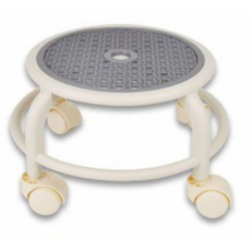 온더템 다용도 앉은뱅이 이동식 무빙 회전 청소 손빨래 바퀴달린 좌식의자, 그레이, 1