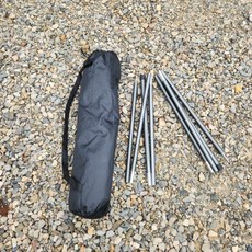 70cm 대형 블랙 롱 파우치 다용도 가방, 1개
