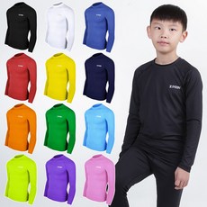 XPrin 青少年足球內搭衣 四季 圓領
