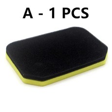 흡기 클리너 오토바이 유량 에어 필터 스폰지, 색상: 1. 검정색, 1개