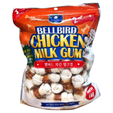 벨버드 강아지 치킨 밀크껌 스몰, 치킨밀크, 1kg, 1개
