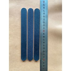 스틱 사포 가죽 사포 손톱 정리 네일 아트용 목공용 야스리 입도 100 180방 양면 빼빠, 1개
