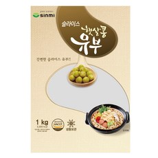 햇살콩 유부 슬라이스 1kg (신미), 5개
