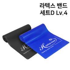 고무나라 라텍스밴드 세트 팩 / 스트레칭 탄력 운동 고무밴드, 1개