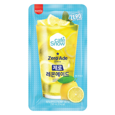 삼립 카페스노우 파우치음료 레몬에이드 제로 230ml, 10개