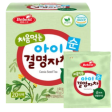 베베스트 처음먹는 아이 결명자차 20T, 40g, 20개입, 5세트