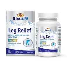 MapleLife Nutrition® Leg Relief 360 mg 종아리 다리건강 캐나다 내수, 2개, 60정