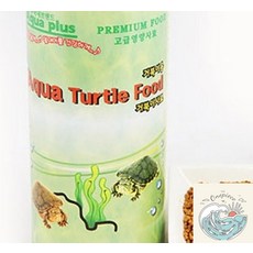 조로상점 아쿠아 거북이사료 90g 애완거북이 수질정화 먹이, 1