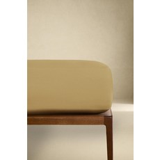 ZARA 새틴 매트리스 커버 | 높이 40CM(300수) - 라이트 옐로우 0035/095/306, 퀸