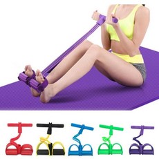 페달연습기 필라테스 네거티브 튜브 저항 밴드 로프, 그린 G00357, 본상품선택