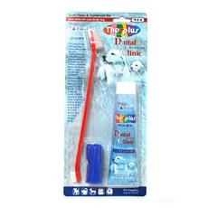 도기프렌드 덴탈 크리닉 강아지 치약 칫솔 세트