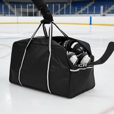 Asdmm 튼튼한 아이스하키 더플 백 - 스케이트 헬멧 및 가드용 방수 115L 장비 휴대용 가방 PVC 타폴린 80 x 38.1 38.1cm(31.5 15 15인치)