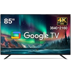 위드라이프 구글 스마트85인치 4K UHD TV 최신형 고화질 안드로이드티비, 85SMART, 방문설치, 스탠드형, 215cm/85인치