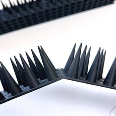 비둘기 퇴치 버드스파이크 조류퇴치기 낱개 1개_ DDS22, 블랙 1P, 1개