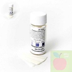 AP 잔류염소페이퍼 염소테스트 염소측정 짝수단위구매, 1개