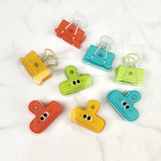 문구용품 문서클립 사무실필수품, 작은눈 옐로우