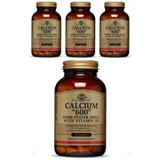 SOLGAR 鈣600保健錠, 120顆, 4罐