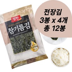 [동원] 양반 참기름김 전장김, 20g, 12개