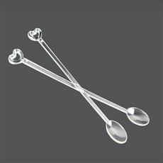 모쿠모쿠 1회용 티스푼 20P 머들러, 브라운