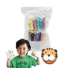 CMB 꼬메빔보 버블솝플레이 비누클레이 리필 혼합색상 600g, 향기 12색 혼합