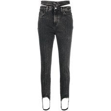 안드레아다모 컷아웃 스키니 진