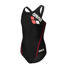arena Logo TOUGHSUIT-BASIC 女孩連身三角泳裝 TSM4044WH 許老闆泳裝