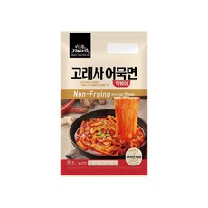 고래사 어묵면 떡볶이 362g (튀기지 않은 찐어묵면), 1개