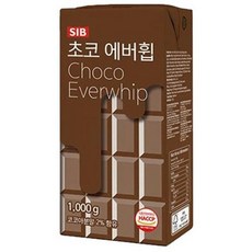 선인 SIB 초코 에버휩, 3개, 1kg