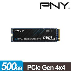 PNY 必恩威 CS2140 2TB 1TB 500G M.2 2280 PCIe Gen4 SSD固態硬碟 (含稅公司貨), 500GB