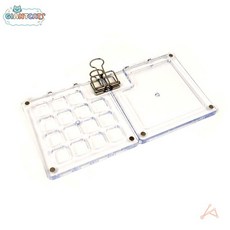 미니 휴대용 투명 DIY 팔레트 섀도우 립 네일 물감 조색 립팔레트 수채화판 자이언트캣