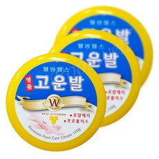 WHB 웰빙헬스 고운발--풋케어크림 풋크림, 110g