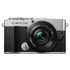 OM SYSTEM PEN E-P7 + 14-42mm F3.5-5.6 EZ 鏡頭組, 黑色