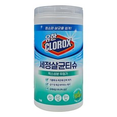 유한클로락스 청소세정티슈 프레시 센트 75매, 1개