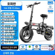 더패스터 배달용전기자전거 접이식 배달용 출퇴근용 최신형, 48V, 0Ah, 고급형 45km