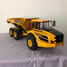 全金屬 VOLVO 1:14 遙控仿真合金液壓越野6x6驅動砂石車, 1個