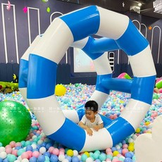 대형 물놀이 에어튜브 워터파크 수상놀이 풍선 장난감 풀장 레저 놀이기구 모음, 핫휠 1.5m