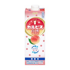 칼피스 원액 복숭아 1L 일본 유산균음료, 업소용, 1개