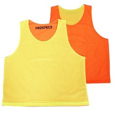프로스펙스 성인 아동 단체 양면 팀 조끼 (OR와이E) 7988224, 오렌지_옐로우 아동