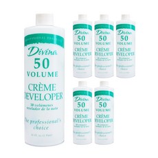 디비나 50 볼륨 크림 디벨로퍼, 6개, 473ml