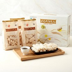 스마일청년 영이식품 서산생강한과 수제한과 명인 찹쌀 유과 산자 선물세트, 2개, 1.2kg
