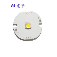 CREE XML2 LED燈珠 T6 U2 10W 手電筒替換燈芯, 1個, 白光, 白光
