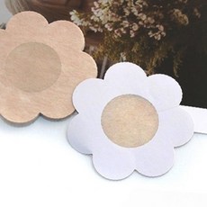 가슴 보정 커버 실리콘 재사용 투명 은폐 패드 여름 민소매 의류 착용 밀착 고정, 1개